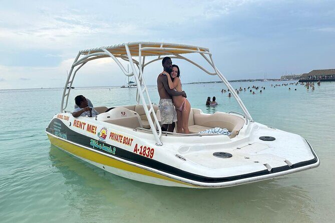 Private Boat & Snorkeling Adventure on Aruba’s Crystal Coast - The boat setup: shade, comfort, and your own playlist
