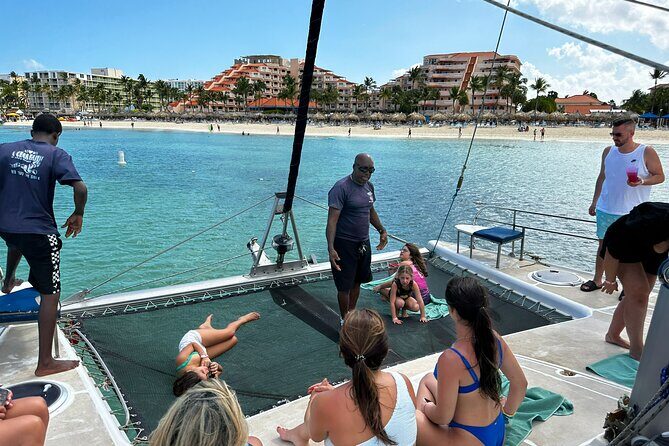Private Half Day Charter - Onboard Fun: Waterslide and Rope Swing Change the Mood Fast