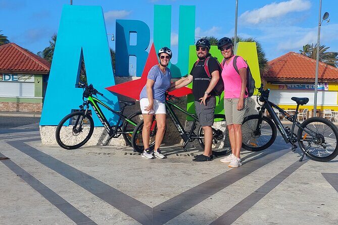 Private Road to San Nicolas Culture Heritage by E-Bike Aruba - Beaches and Fishing Piers: Santo Largo and Savaneta Moments