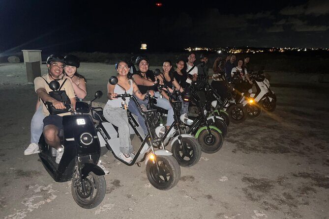 Sunset Island Tour in Aruba on Electric Scooter (1 or 2-seater) - Beachfront bars and the island evening vibe (without losing your place)